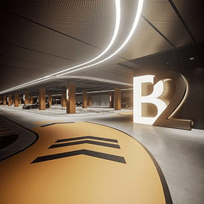 2 Basement Garages